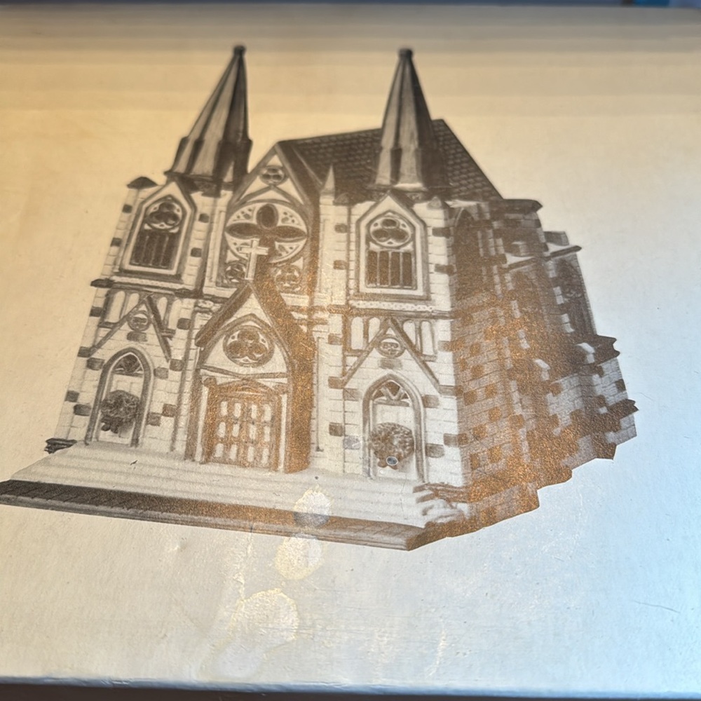 🐈‍⬛ Heritage Village Christmas in the City Series “Cathedral “(R) - Picture 12 of 12